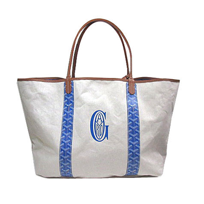 GOYARDスーパーコピー ゴヤール サンルイ ペルテュイ PERTUIS GM トートバッグ ブルーシエル ショッパーリボンのラッピング Goyard2020082 - 商品画像 7