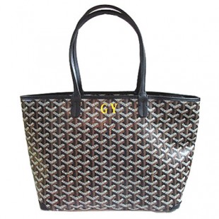 GOYARDコピー ゴヤール アルトワ PM 黒 GYイエロー マーカージュ入り トートバッグ ショッパーリボンのラッピング Goyard2020084 - 商品画像 2