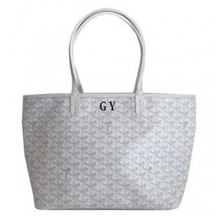 GOYARD ゴヤール 「アルトワ」 白 ホワイト マーカージュ入 GY トート バッグ Goyard2020085 - 商品画像 2