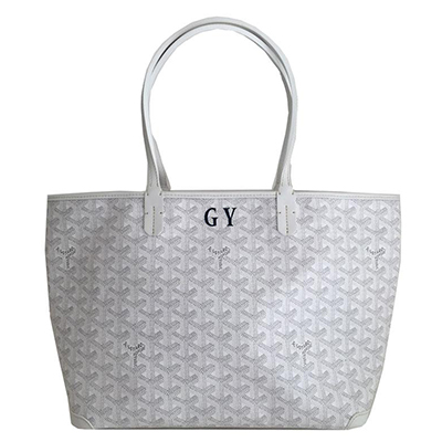 GOYARD ゴヤール 「アルトワ」 白 ホワイト マーカージュ入 GY トート バッグ Goyard2020085 - 商品画像 6