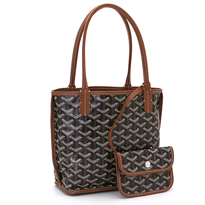 ゴヤールコピー GOYARD アンジュミニ ANJOU MINI トートバッグ ブラック ナチュラル Goyard2020094 - 商品画像 6
