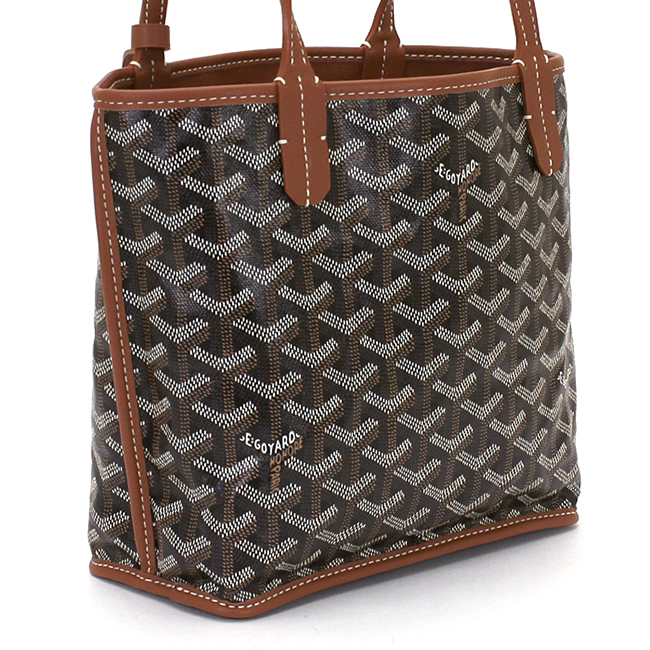 ゴヤールコピー GOYARD アンジュミニ ANJOU MINI トートバッグ ブラック ナチュラル Goyard2020094 - 商品画像 3