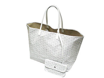 ゴヤール バッグ 定番 GOYARD トートバッグ サンルイGM ホワイトgeya2201 - 商品画像 4