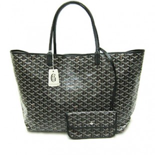 ゴヤールスーパーコピー バッグ 定番 GOYARD トートバッグ サンルイGM ブラックgeya2233 - 商品画像 2