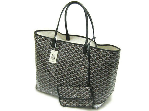 ゴヤールスーパーコピー バッグ 定番 GOYARD トートバッグ サンルイGM ブラックgeya2233 - 商品画像 4