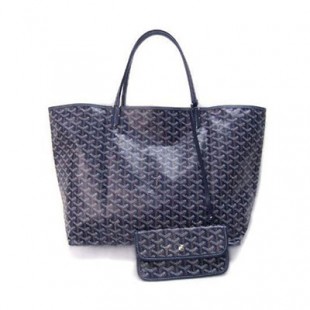 コピーゴヤールバッグ 定番 GOYARD トートバッグ サンルイGM ネイビーgeya2237 - 商品画像 2