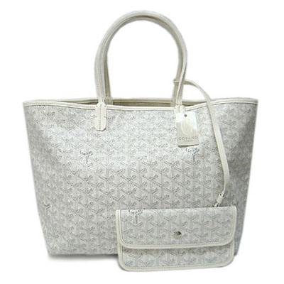 ゴヤール バッグ 定番 GOYARD トートバッグ サンルイPM ホワイトgeya2236 - 商品画像 4