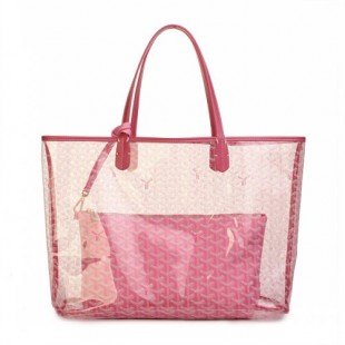 ゴヤールスーパーコピーサンルイ 濃いピンクGM/ゴヤール GOYARD サンルイ 人気が高い 人気バッグ☆透明 geya50013 - 商品画像 1