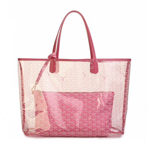 ゴヤールスーパーコピーサンルイ 濃いピンクGM/ゴヤール GOYARD サンルイ 人気が高い 人気バッグ☆透明 geya50013 - 商品画像 4