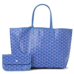 ゴヤールスーパーコピー ブルーPM/ゴヤールトートバッグ GOYARD サンルイ 高品質 人気バッグ☆サンルイ geya50023 - 商品画像 1