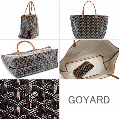 ゴヤールスーパーコピー人気バッグ☆サンルイ GOYARD 高品質 コーヒー×黒GM geya50026 - 商品画像 2