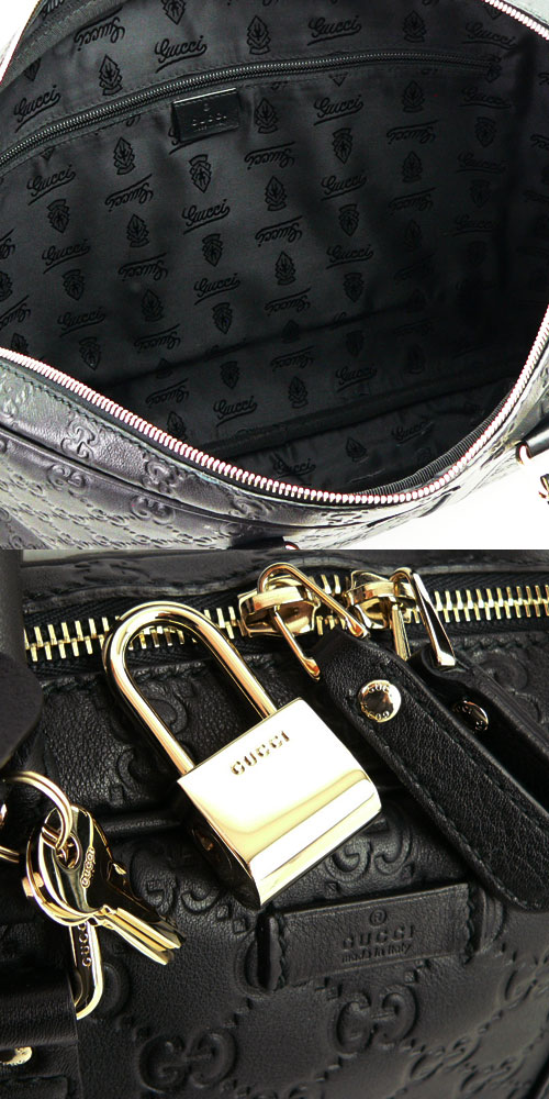 グッチブランドスーパーコピー ビジネスバッグ GUCCI ブリーフケース メンズ GG柄レザー/グッチ シマ ブラック 201480 BNX1G 1000 - 商品画像 4