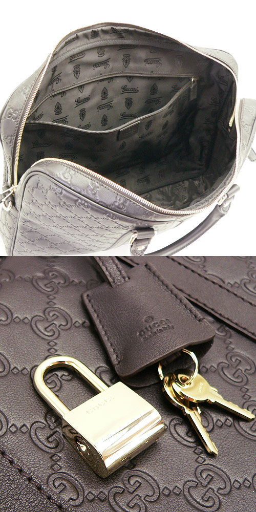 グッチバッグスーパーコピー ビジネスバッグ GUCCI ブリーフケース メンズ GG柄レザー/グッチ シマ ダークブラウン 201480 BNX1G 2145 - 商品画像 4