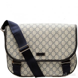 グッチスーパーコピーGUCCI 斜めがけショルダーバッグ メンズ ネイビーブルー 201732kgdix4075 - 商品画像 1