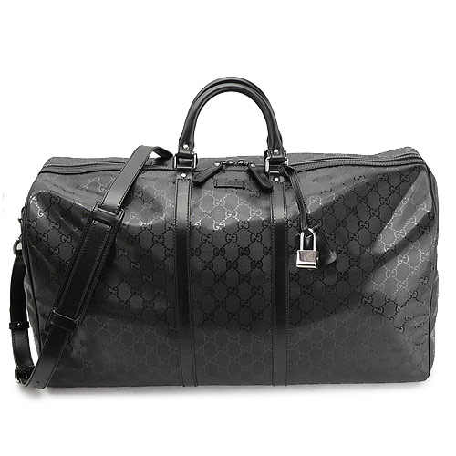 グッチバッグスーパーコピー ボストンバッグ GUCCI 2WAY ショルダーバッグ GGIMPRIME/GGインプリメ GG柄レザー ブラック 206500 FU49R 1000 - 商品画像 3