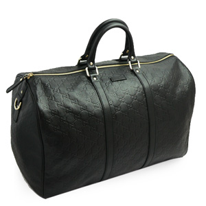 グッチスーパーコピー ボストンバッグ GUCCI 旅行カバン SACCA/サッカ GG柄レザー/グッチ シマ ブラック 206501 BNX1G 1000 - 商品画像 8