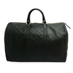 グッチスーパーコピー ボストンバッグ GUCCI 旅行カバン SACCA/サッカ GG柄レザー/グッチ シマ ブラック 206501 BNX1G 1000 - 商品画像 5