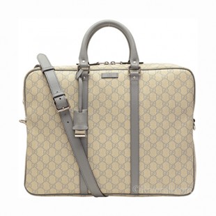グッチスーパーコピー GUCCI 2Wayブリーフケース/ビジネスバッグ メンズ グレー/ライトグレー 208463kgdhn9891 - 商品画像 1