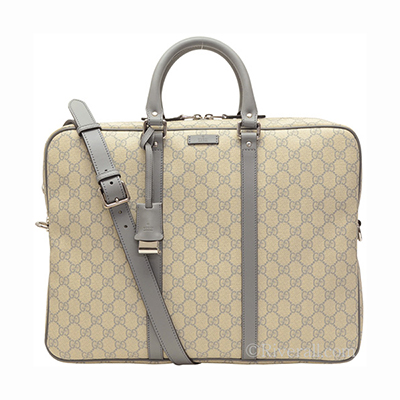 グッチスーパーコピー GUCCI 2Wayブリーフケース/ビジネスバッグ メンズ グレー/ライトグレー 208463kgdhn9891 - 商品画像 3