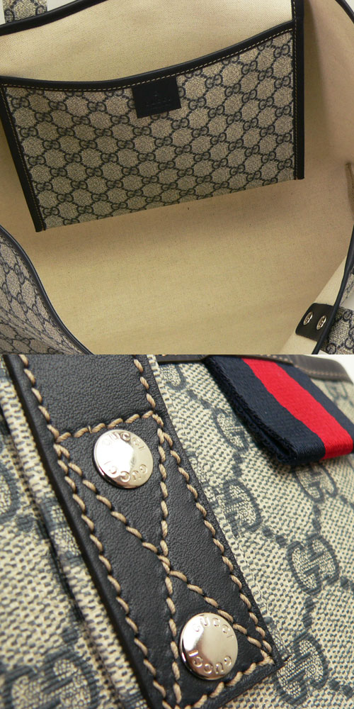 グッチコピー トートバッグ GUCCI ショルダーバッグ JOY/ジョイ グッチシマ/レザー ブラック 211137 BNX1G 1000 - 商品画像 4