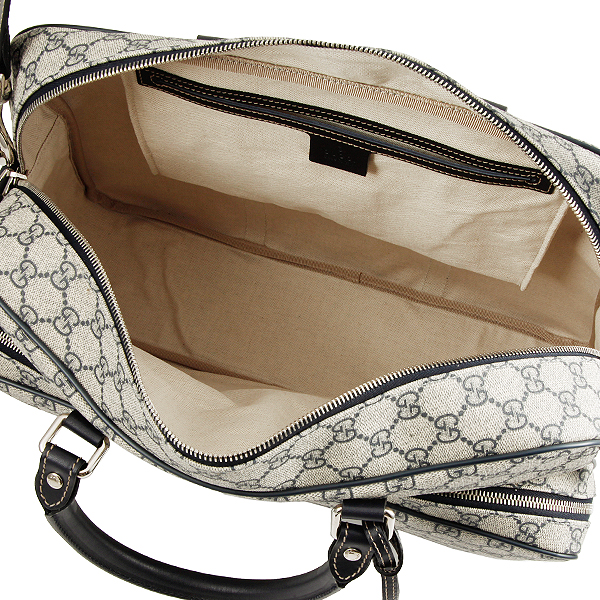 グッチバッグスーパーコピー GUCCI 246478 FP47N 4075 GGシュプリーム ショルダーバッグ ベージュ/ネイビー - 商品画像 4