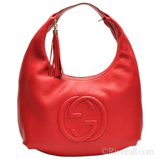 グッチコピー GUCCI ショルダーバッグ/ワンショルダー(ソーホー/SOHO) レディース レッド レザー 282304a7m0g6523 - 商品画像 1