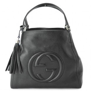 グッチブランドコピー トートバッグ GUCCI バッグ SOHO/ソーホー タッセル レザー ブラック 282309 A7M0G 1000 - 商品画像 2
