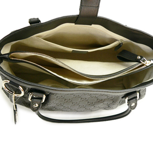 グッチバッグコピー トートバッグ GUCCI ショルダーバッグ SUKEY/スーキー GGチャーム GG柄レザー/グッチ シマ ブラック 296835 AA61G 1000 - 商品画像 1