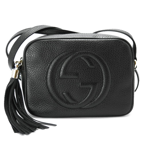 グッチスーパーコピー ショルダーバッグ GUCCI ななめがけバッグ SOHO/ソーホー レザー タッセルチャーム ブラック 308364 A7M0G 1000 - 商品画像 3