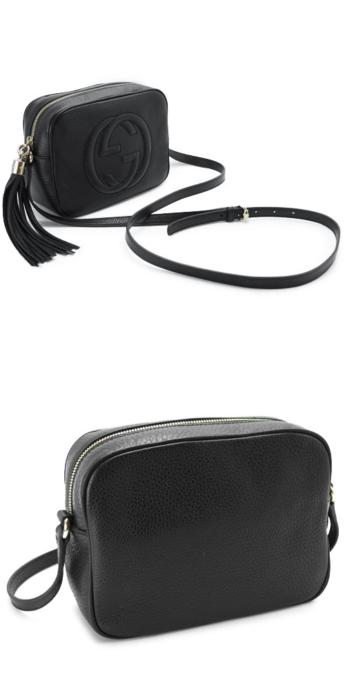 グッチスーパーコピー ショルダーバッグ GUCCI ななめがけバッグ SOHO/ソーホー レザー タッセルチャーム ブラック 308364 A7M0G 1000 - 商品画像 2