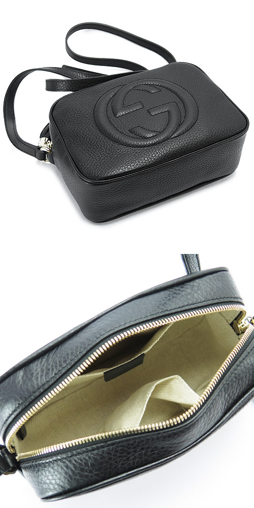 グッチスーパーコピー ショルダーバッグ GUCCI ななめがけバッグ SOHO/ソーホー レザー タッセルチャーム ブラック 308364 A7M0G 1000 - 商品画像 4