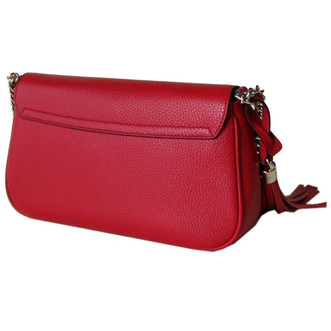 グッチ GUCCI ショルダーバッグ レディース ソーホー SOHO レザー チェーンバッグ レッド 336752 A7M0G 6523 - 商品画像 7