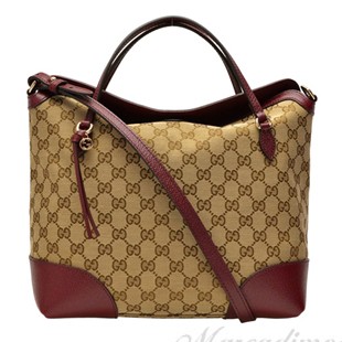 グッチスーパーコピー GUCCI BREE 2wayトートバッグ ベージュ×ルビーレッド GGキャンバス×レザー 353120kh1bg9797 - 商品画像 1