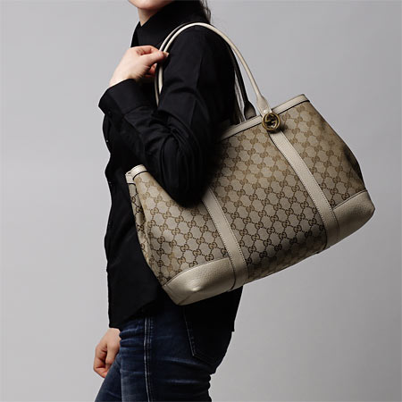 グッチ/GUCCIコピー トートバッグ MISS GG ベージュ×ブラウン ベージュ系 353122 f4g1t 8563 レディース - 商品画像 4