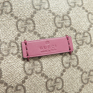 グッチバッグコピー トートバッグ GUCCI 2WAYショルダーバッグ GG SUPREME SELLERIA/GGスプリームキャンバス ベージュ×ダスティローズ 353440 KGDHZ 9777 - 商品画像 3