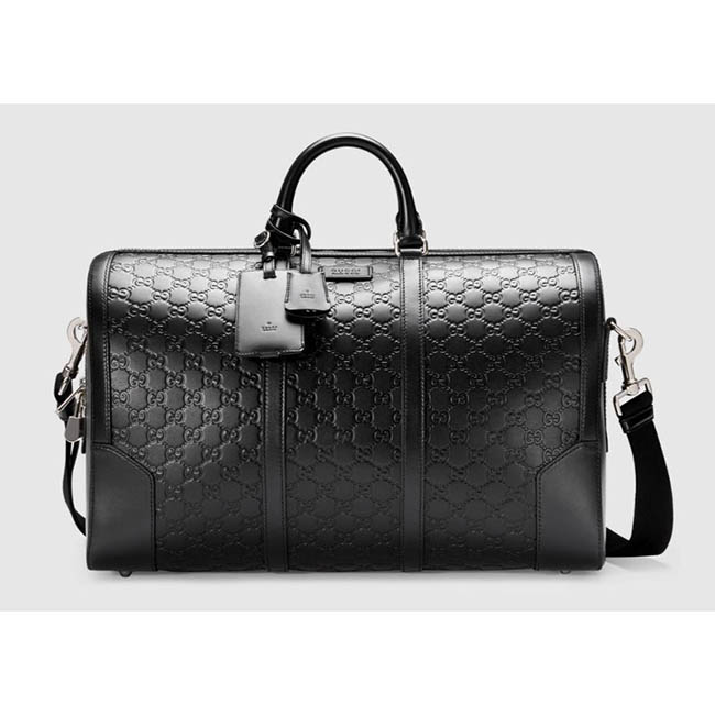 スーパーコピーGUCCIグッチ グッチシグネチャーレザーダッフル 旅行カバン 2WAYボストンバッグ ショルダーバッグ 406380 CWCBN 1000 - 商品画像 4