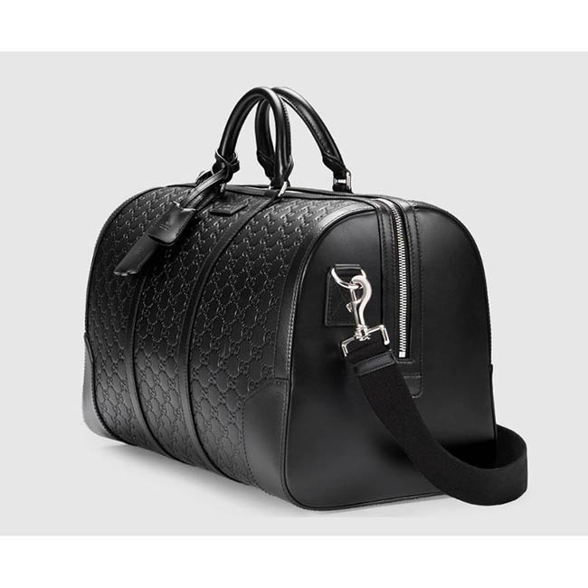 スーパーコピーGUCCIグッチ グッチシグネチャーレザーダッフル 旅行カバン 2WAYボストンバッグ ショルダーバッグ 406380 CWCBN 1000 - 商品画像 8