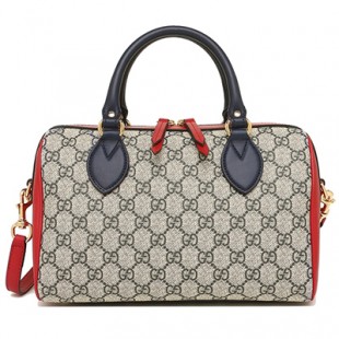 グッチスーパーコピー ハンドバッグ レディース GUCCI 409529 KLQIG 4096 ベージュ レッド ネイビー - 商品画像 2