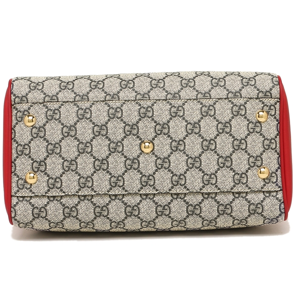グッチスーパーコピー ハンドバッグ レディース GUCCI 409529 KLQIG 4096 ベージュ レッド ネイビー - 商品画像 8
