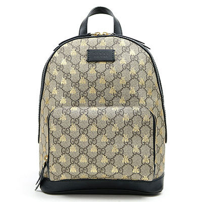 スーパーコピーグッチ 【GUCCI】 GGスプリーム キャンバス ビー バックパック ベージュ×ブラックレザー リュックサック デイパック レディース 蜂 ハチ プリント 427042 9N0AG 8319 - 商品画像 7