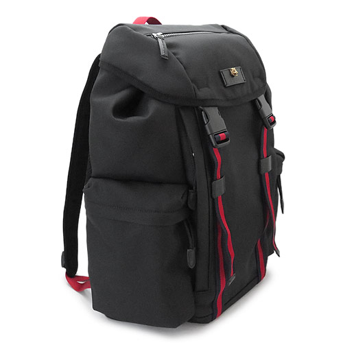 グッチスーパーコピー リュック メンズ GUCCI 429037 K1N1X 1072 バックパック ウェブ テクノキャンバス ブラック 黒 - 商品画像 3