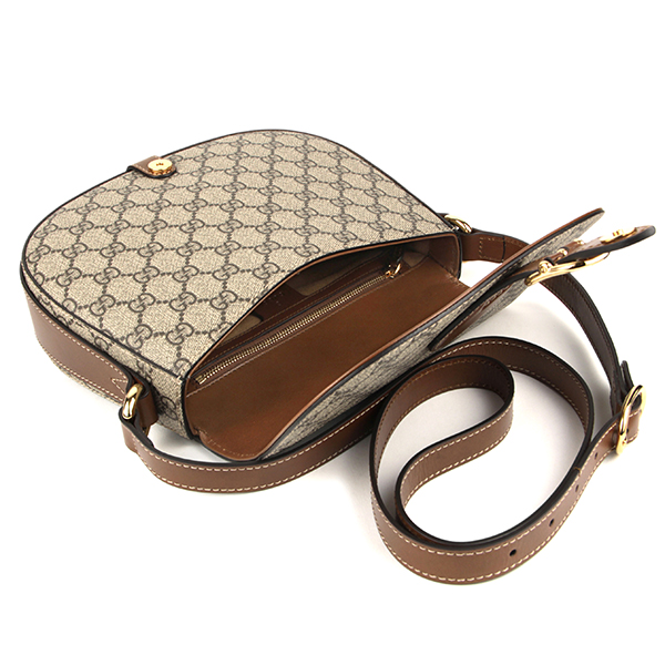 グッチスーパーコピー ショルダーバッグ GUCCI 432150 KLQHG 8526 バッグ GGスプリーム レディース ベージュ/ブラウン GGパターン エレガント - 商品画像 5