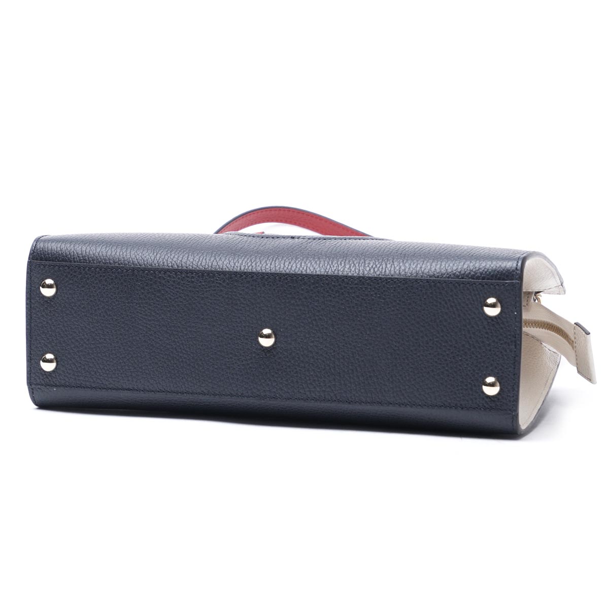 グッチ/GUCCIスーパーブランドコピー ハンドバッグ(2WAY仕様) SOHO/ソーホー LEATHER ブルー×レッド ブルー系 431571 caoeg 4091 レディース - 商品画像 1