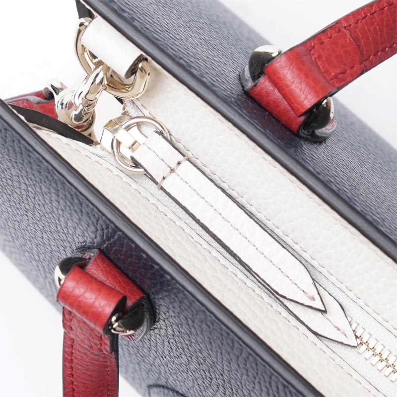 グッチ/GUCCIスーパーブランドコピー ハンドバッグ(2WAY仕様) SOHO/ソーホー LEATHER ブルー×レッド ブルー系 431571 caoeg 4091 レディース - 商品画像 6