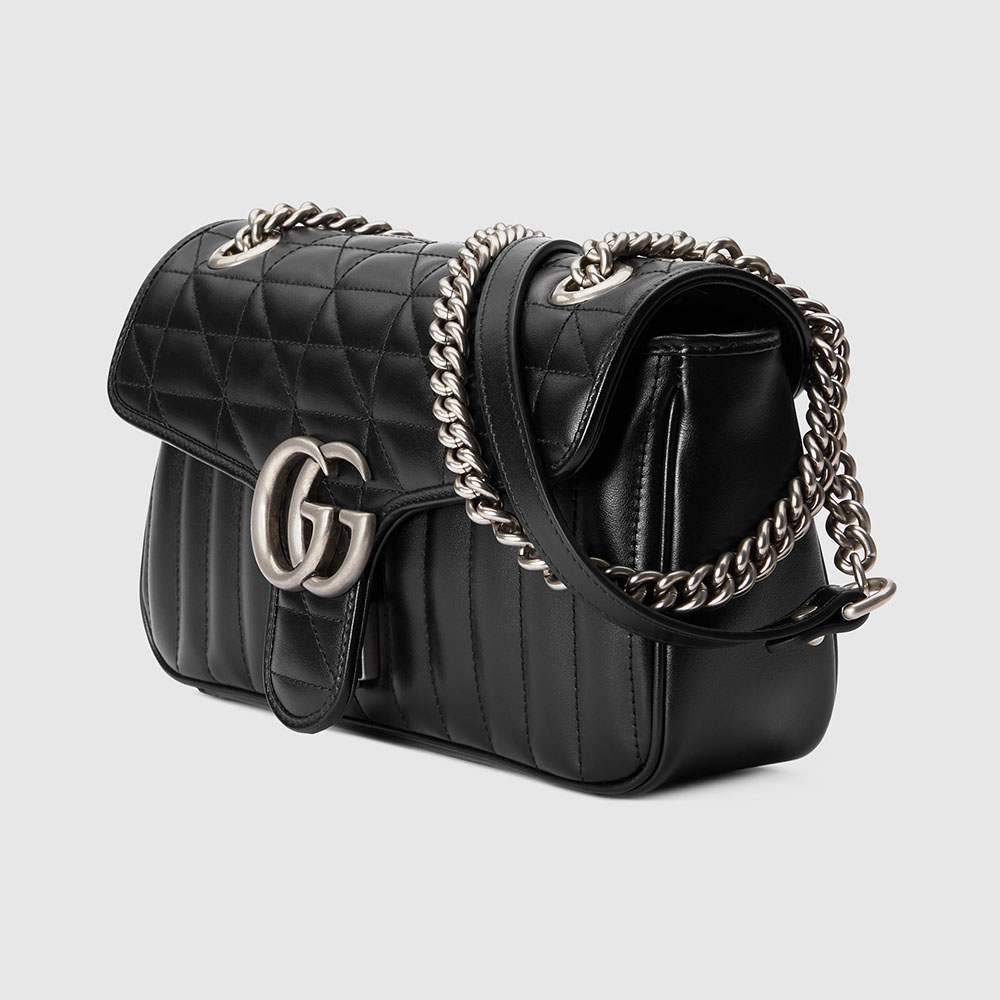 グッチコピー GUCCI GGマーモント キルティング スモール ショルダーバッグ 443497 UM8AN 1000 - 商品画像 4