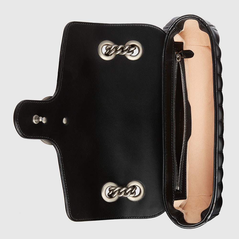 グッチコピー GUCCI GGマーモント キルティング スモール ショルダーバッグ 443497 UM8AN 1000 - 商品画像 6