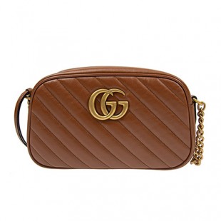 GUCCI グッチ 〔GGマーモント〕キルティング スモール ショルダーバッグ 447632 0OLFT 2535 - 商品画像 2