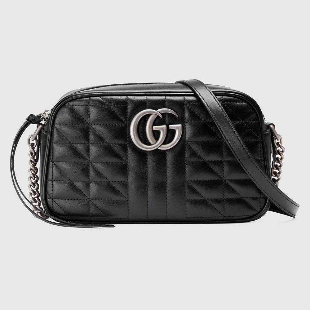 GUCCIコピーグッチ GGマーモント キルティングショルダー スモール 447632 UM8BN 1000 - 商品画像 4