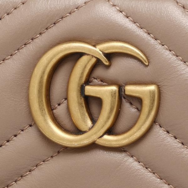 グッチ GUCCI ショルダーバッグ レディース GGマーモント ライトベージュ 448065 DTD1T 5729 - 商品画像 5