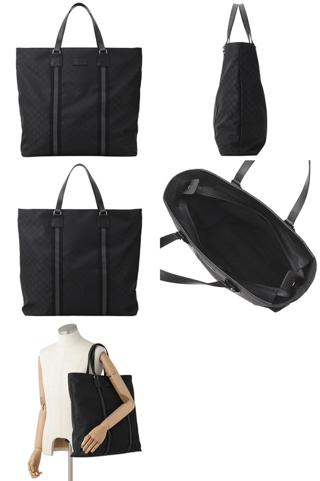 GUCCIスーパーコピー トートバッグ 449179g1xhn8615 メンズ ブランド ナイロン レザー 本革 プレゼント ギフト アウトレット - 商品画像 2
